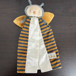 Bunnies by the Bay 11" Buzzbee Bye Bye‎ Buddy Baby Security Blanket Bee Lovey
